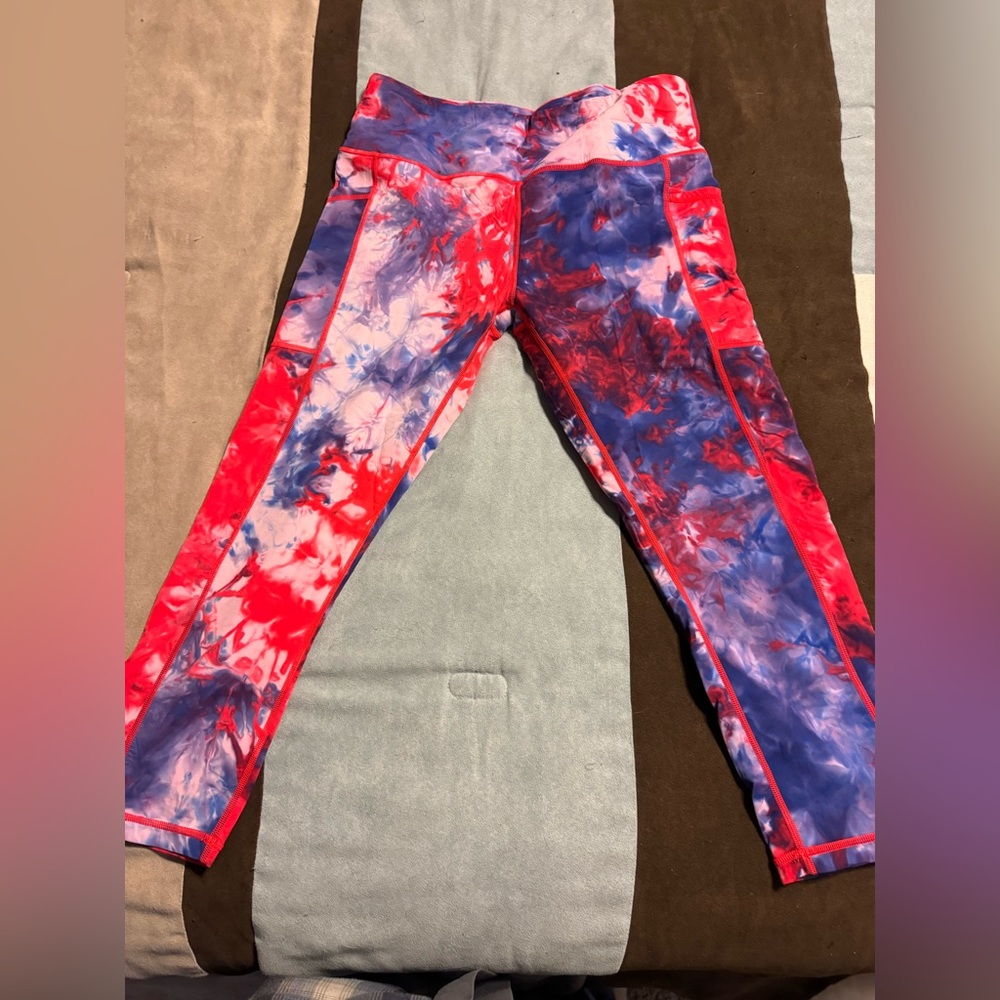 CVG patriotic leggings.